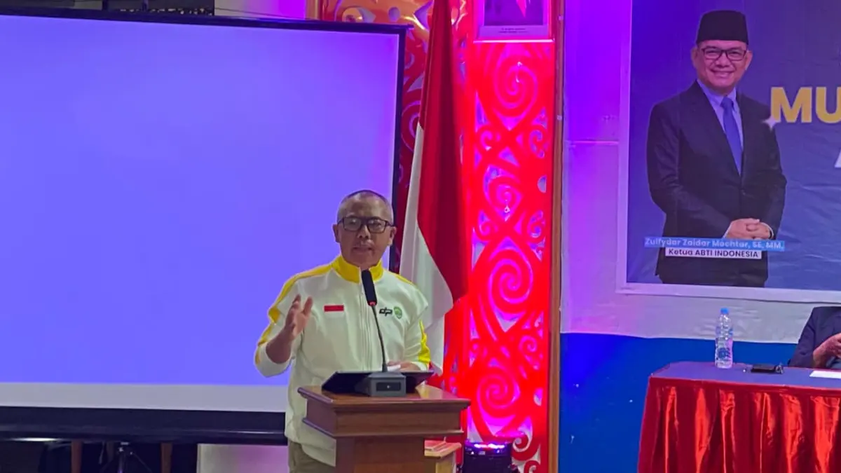 KENDALA: Plt Kepala Dispora Kaltim Rasman Rading sebut minimnya anggaran jadi kendala. OKTAVIA MEGARIA/KP