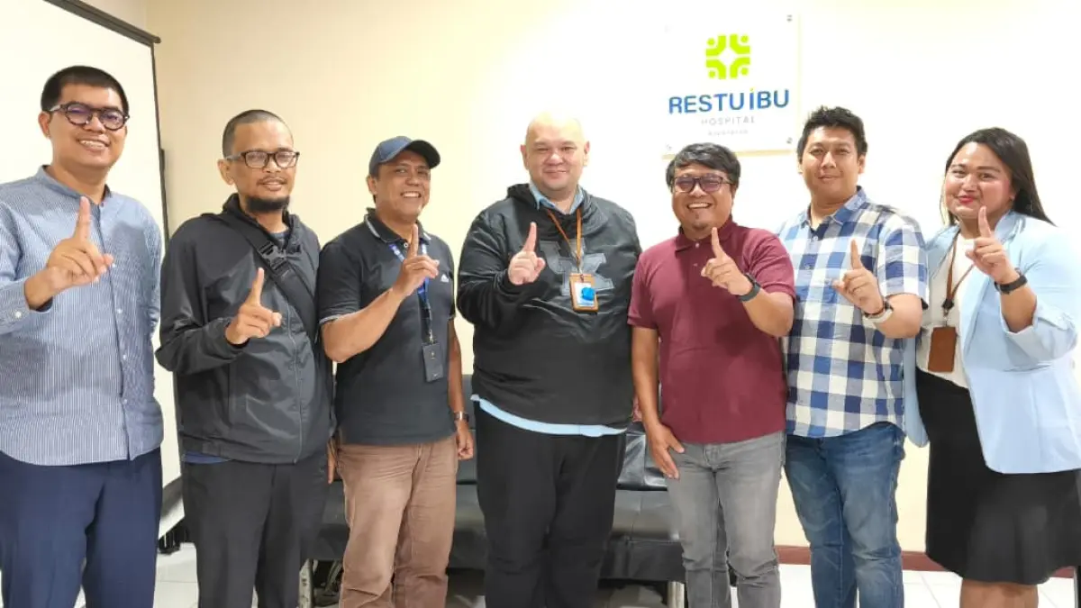 Manajemen KPG bersama Restu Ibu Hospital Balikpapa. (FOTO LUPUS/KP)