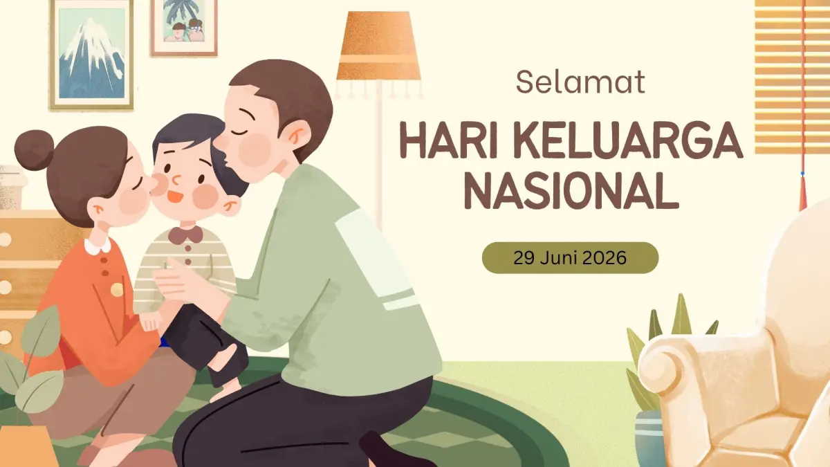 Ucapan Hari Keluarga Nasional 2026. (Canva.com)
