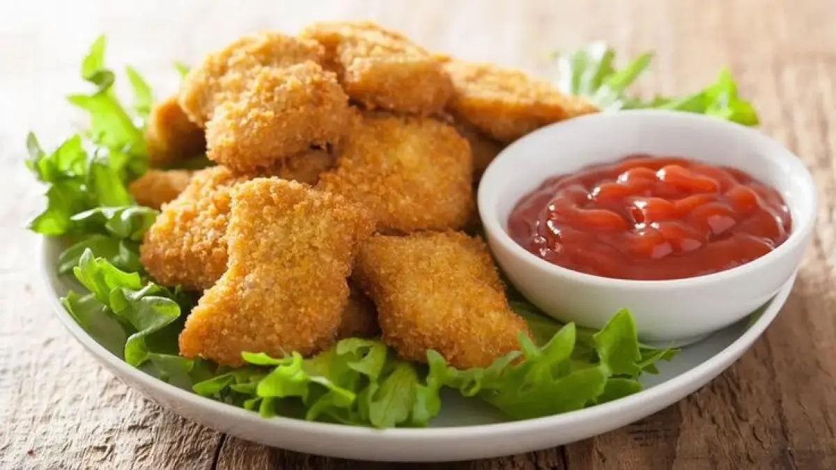 Ilustrasi nugget ayam.