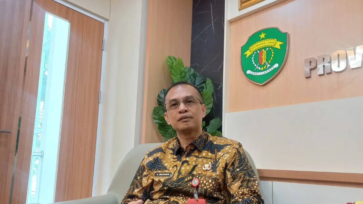 Kepala Badan Pengelola Keuangan dan Aset Daerah (BPKAD) Kaltim, Ahmad Muzakkir. (FOTO/EKO PRALISTIO)