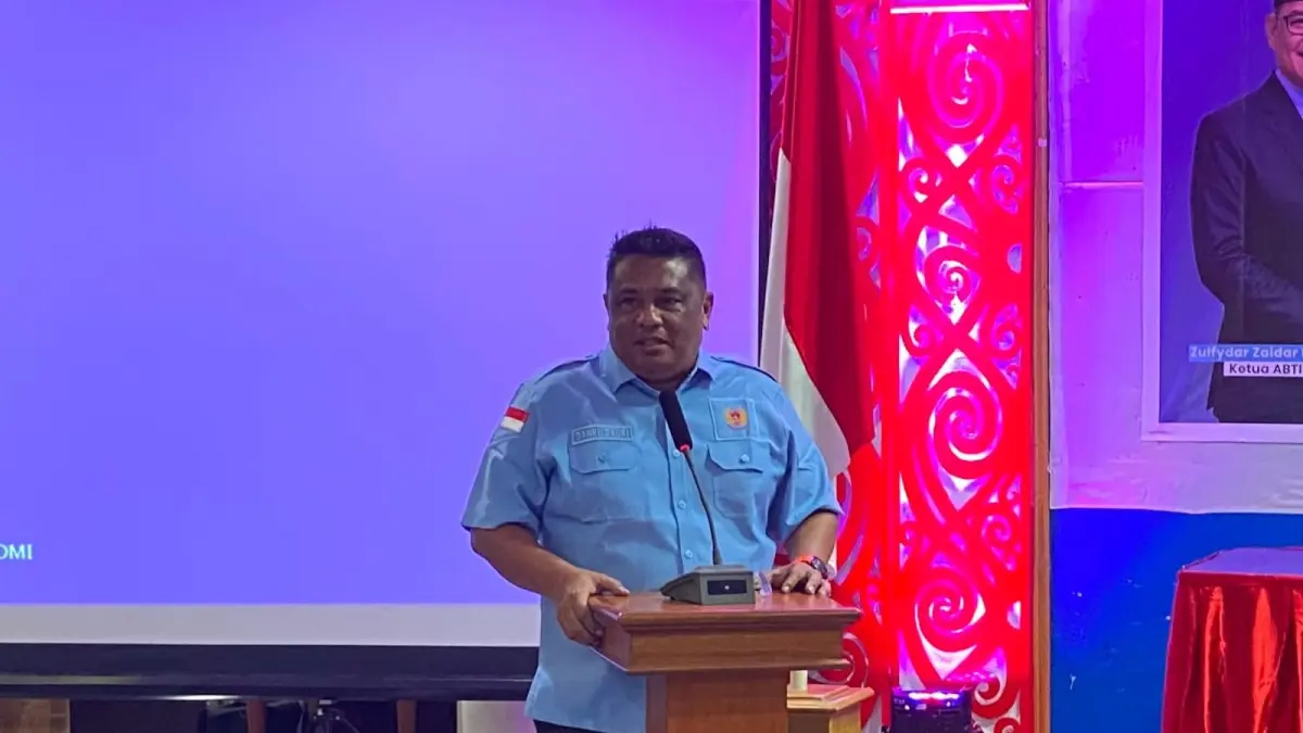PEMBINAAN: Wakil Ketua II KONI Kaltim Dandri Dauri. (OKTA/KP)
