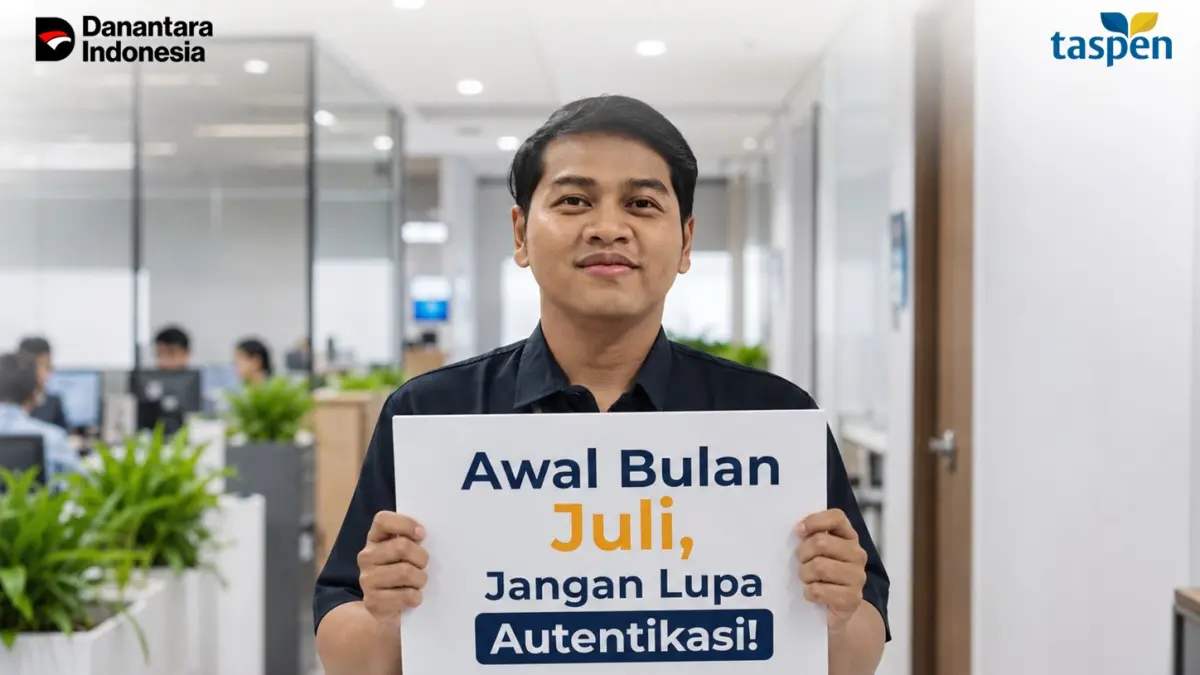 PT TASPEN (Persero) KC Samarinda mengimbau peserta pensiun melakukan autentikasi rutin setiap bulan demi menjamin pembayaran manfaat yang tepat sasaran. (IST)