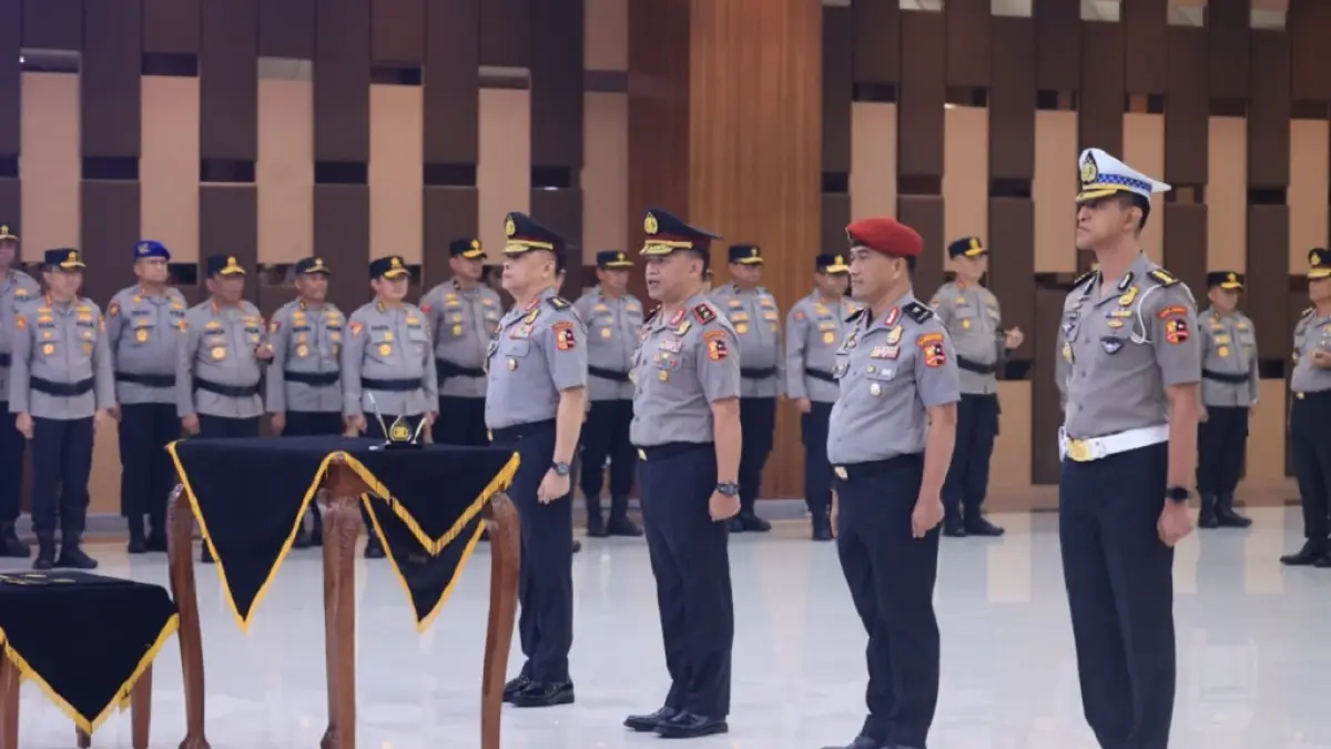 Sebanyak 41.578 Personel Polri Naik Pangkat. (dok. Polri)