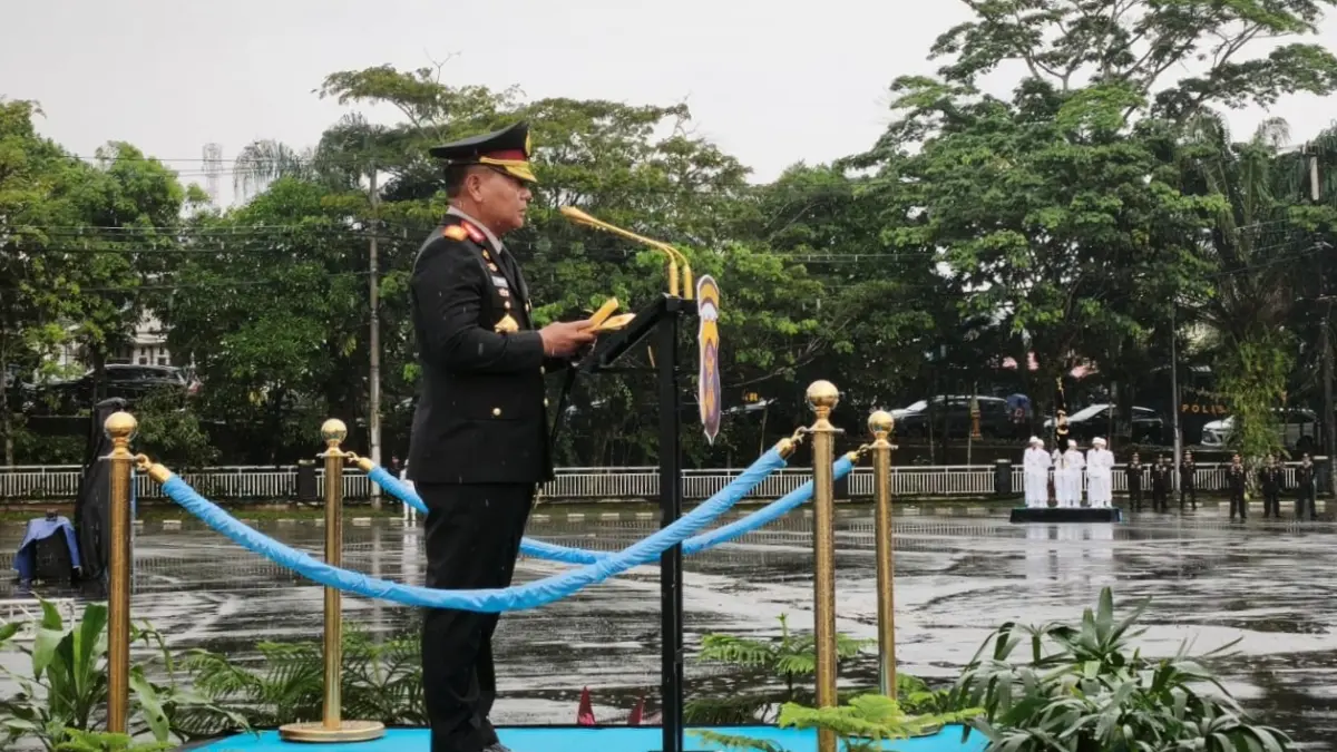 BHAYANGKARA: Hari Bhayangkara diperingati seluruh personel polri, termasuk Polda Kaltim.