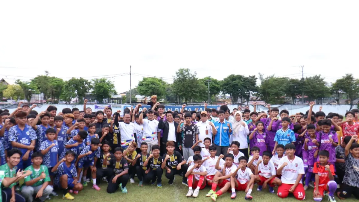 Piala Soeratin U13 dan U15 Balikpapan 2026 jadi wadah pembinaan pesepakbola lokal. (Foto: Okta/KP)