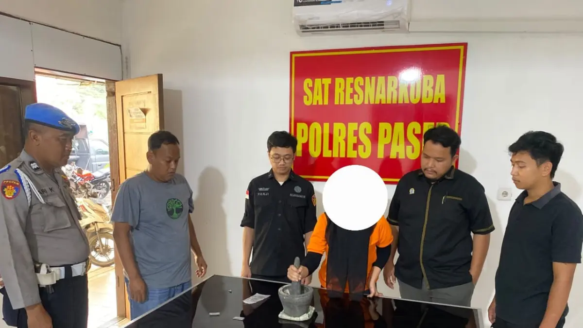 Polres Paser memusnahkan barang bukti narkotika untuk mencegah penyalahgunaan, 2 Juli 2026. (IST) 