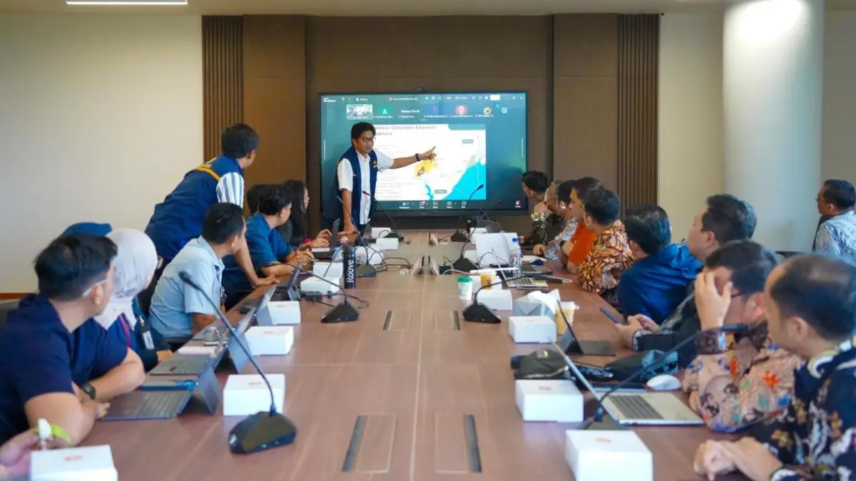 RAKOR: General Manager PLN UIP KLT, Dewanto, menyampaikan pandangan dalam Rapat Koordinasi Penyediaan Energi Hijau di Ibu Kota Nusantara bersama Otorita IKN dan PLN Group.