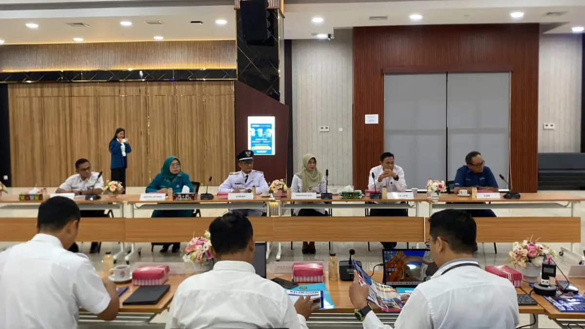 Suasana penilaian dari pemaparan lomba Kelurahan Berprestasi tingkat Provinsi Kaltim yang diikuti Kelurahan Graha Indah Kota Balikpapan. (IST)