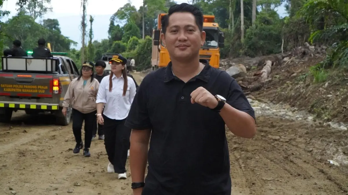 Ketua Komisi II DPRD Mahulu Gohen Merang Sapulete.