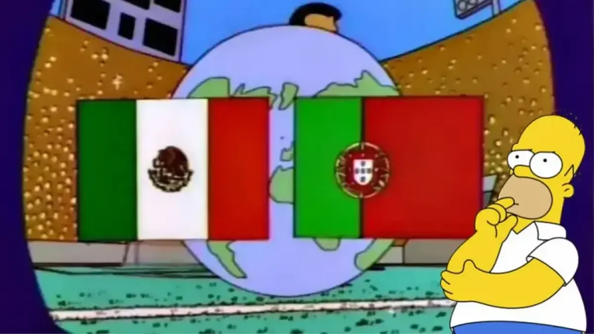 RAMAL: Film kartun The Simpsons yang disebut-sebut telah meramalkan final Piala Dunia 2026.(IST)