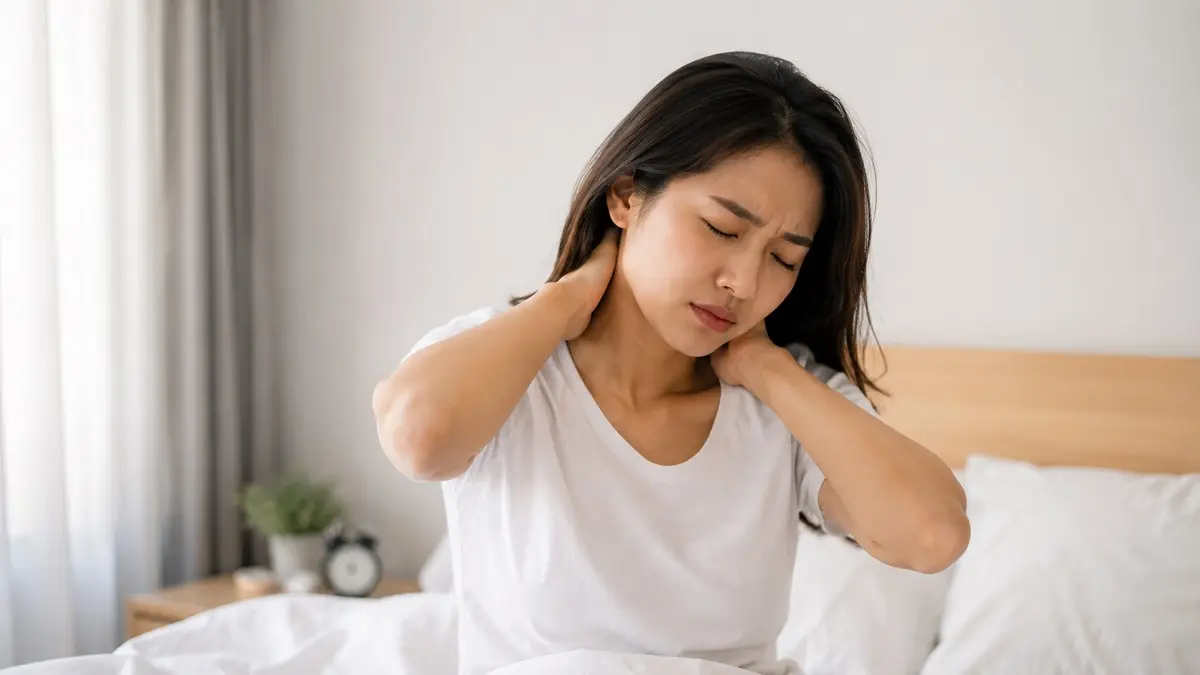 Bangun tidur justru badan sering sakit, kenali penyebabnya agar tubuh lebih nyaman.