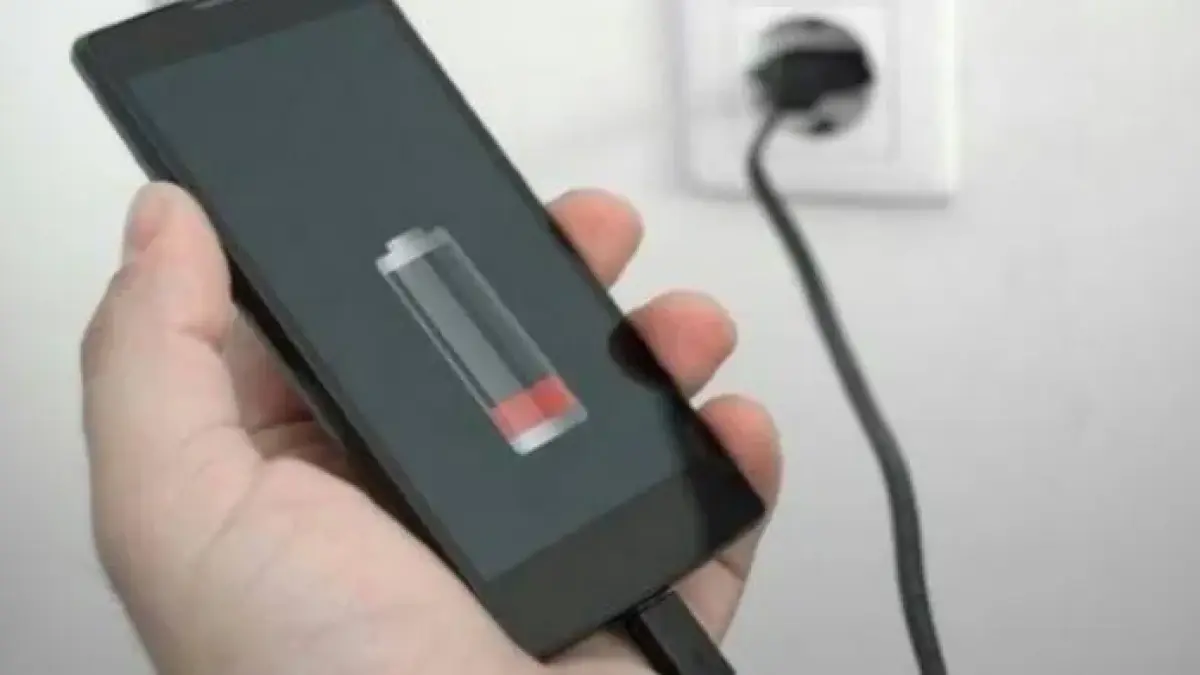Ilustrasi handphone.