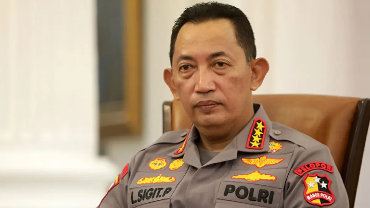 Kapolri Jenderal Listyo Sigit. 