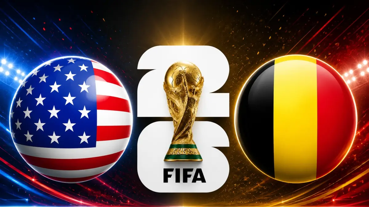 Amerika Serikat vs Belgia 