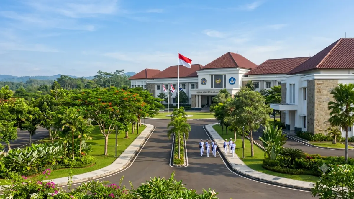 Ilustrasi sekolah kedinasan.