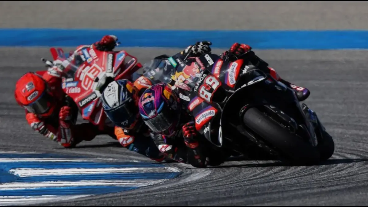 Jorge Martin pemimpin Klasemen MotoGP 2026, masih di bayang-bayangi Marc Marquez. (Reuters)