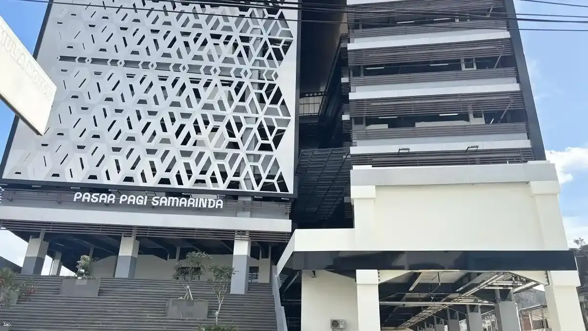 Pasar Pagi Samarinda.