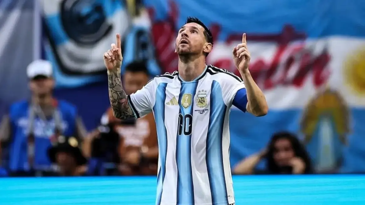 Argentina menang dramatis 3-2 atas Mesir pada babak 16 besar Piala Dunia 2026 di Stadion Atlanta, Selasa (7/7). (Foto Jawa Pos)