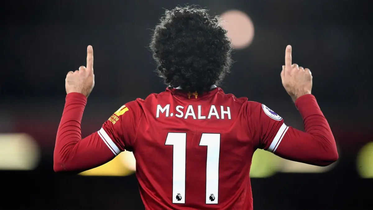 Kapten Timnas Mesir Mohamed Salah.