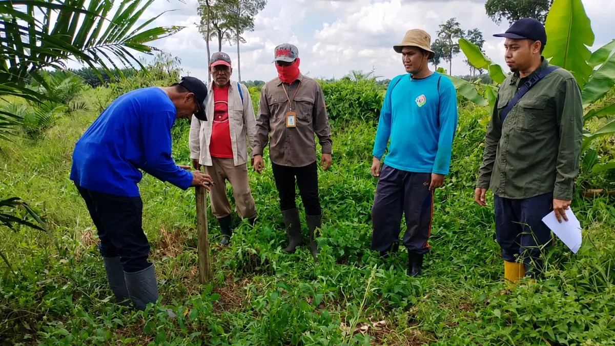

&nbsp;

CEK LAPANGAN: PLN UIP KLT bersama Kantor Pertanahan Kabupaten Kutai Kartanegara melaksanakan pemeriksaan lapangan Panitia A sebagai tahapan sertifikasi aset tanah tapak tower.