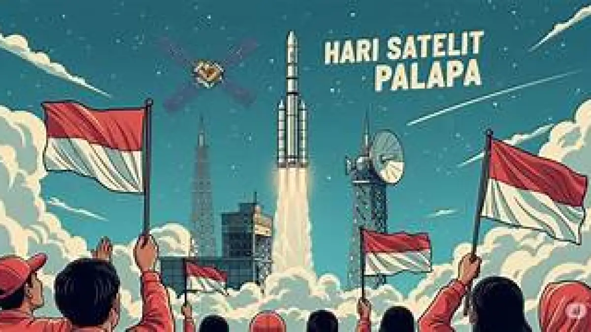 Hari Satelit Palapa 9 Juli.