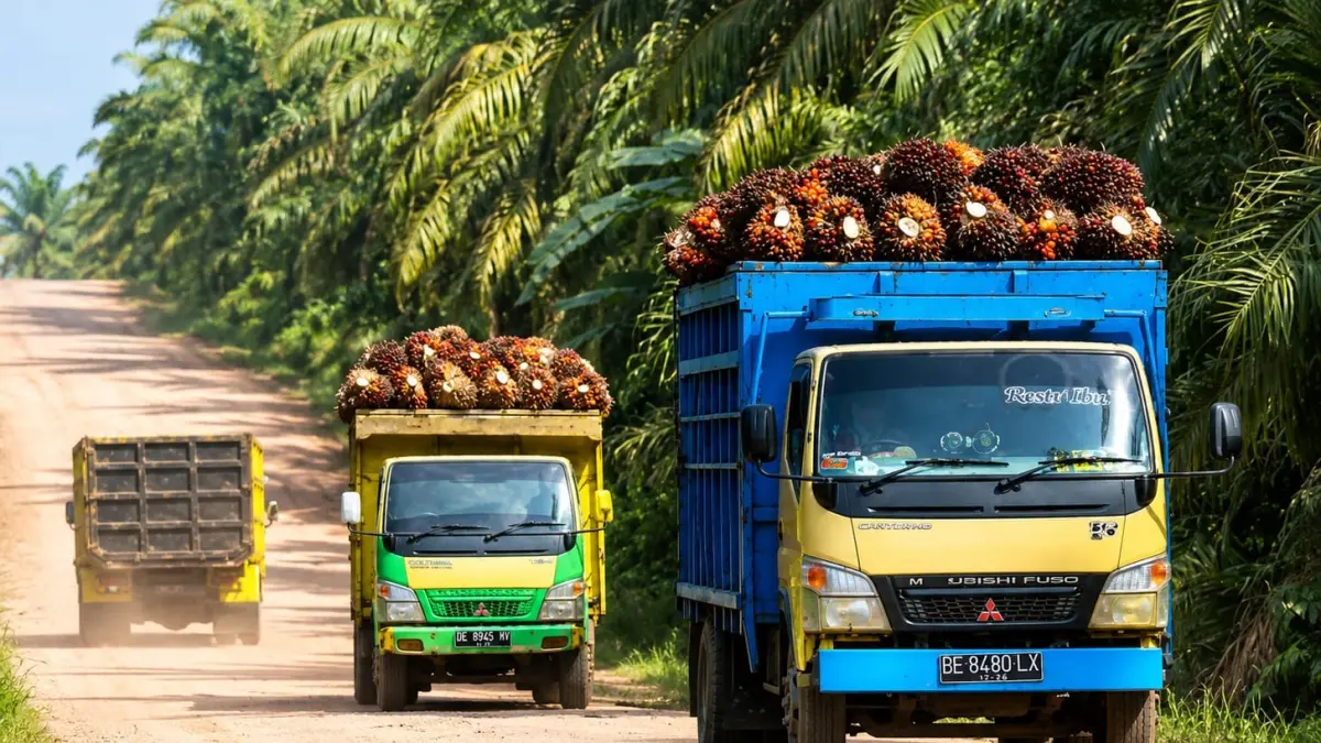 KECIL: Kontribusi perusahaan kelapa sawit yang beroperasi di Kabupaten PPU dinilai masih jauh dari kata maksimal.