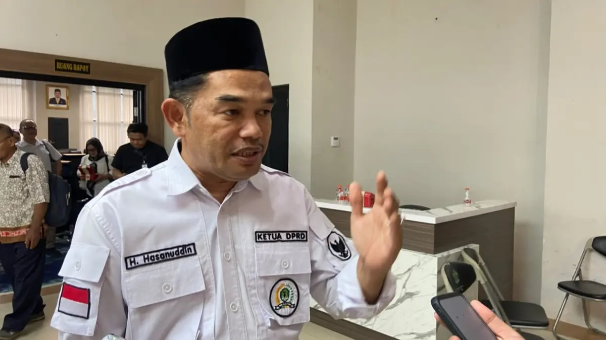 Ketua DPRD Kaltim Hasanuddin Mas