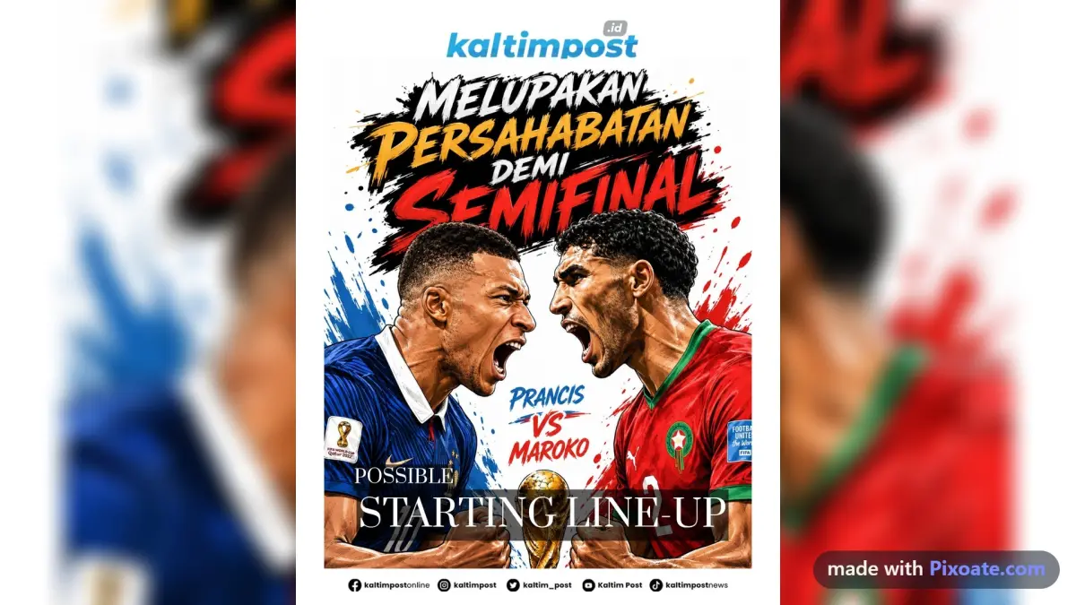 Prancis vs Maroko 