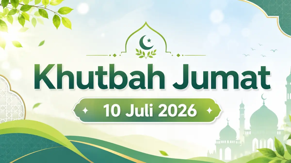 Teks Khutbah Jumat terbaru, 10 Juli 2026. (AI ChatGPT)