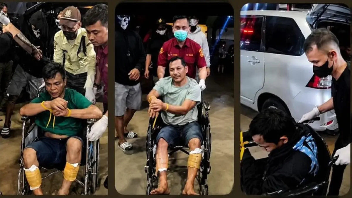 DITEMBAK: Karena melawan saat hendak ditangkap tiga bandar narkoba Katingan, Kalteng, ditembak.(IST)