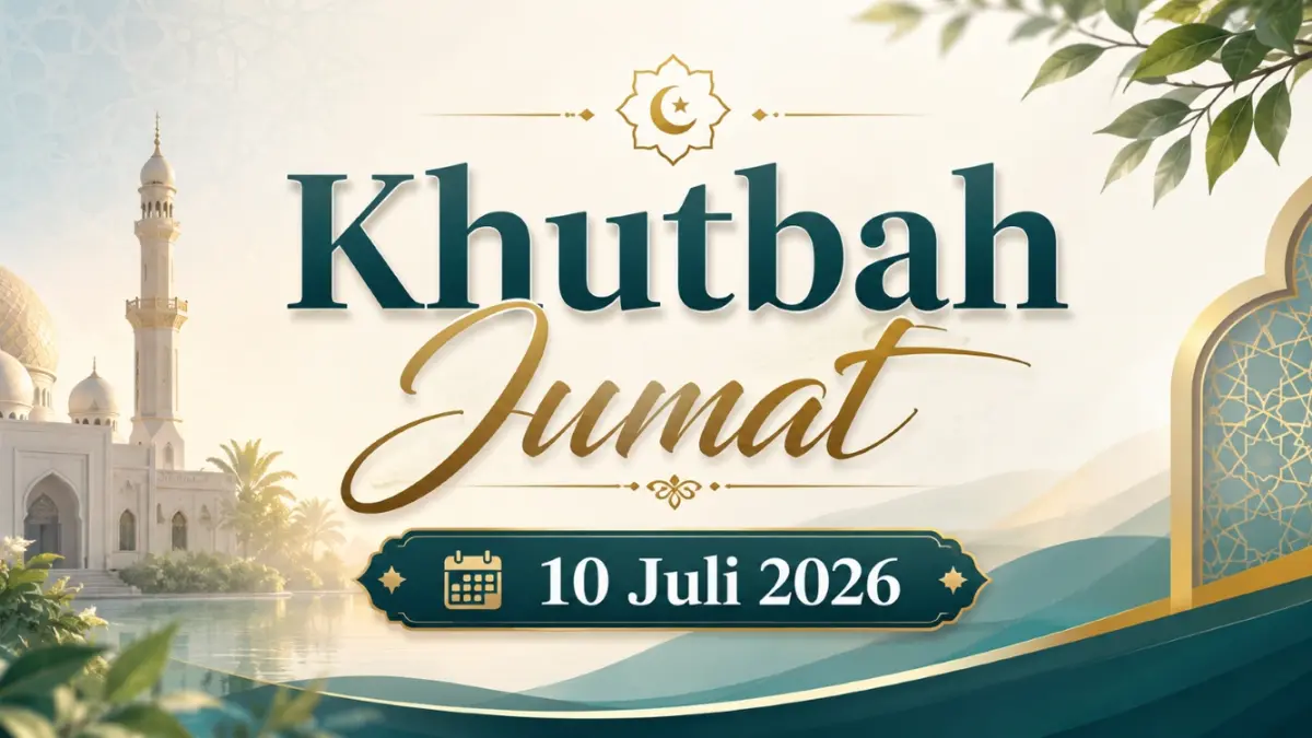 Khutbah Jumat hari ini tentang Hikmah Mengingat Kematian, 10 Juli 2026. (AI Chatgpt) 