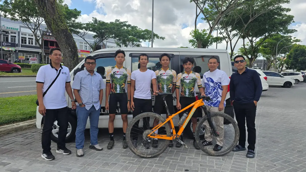 OPTIMISTIS: Misi Kaltim turunkan kekuatan di Kejurnas Mountain Bike (MTB) 2026, Jawa Barat.
