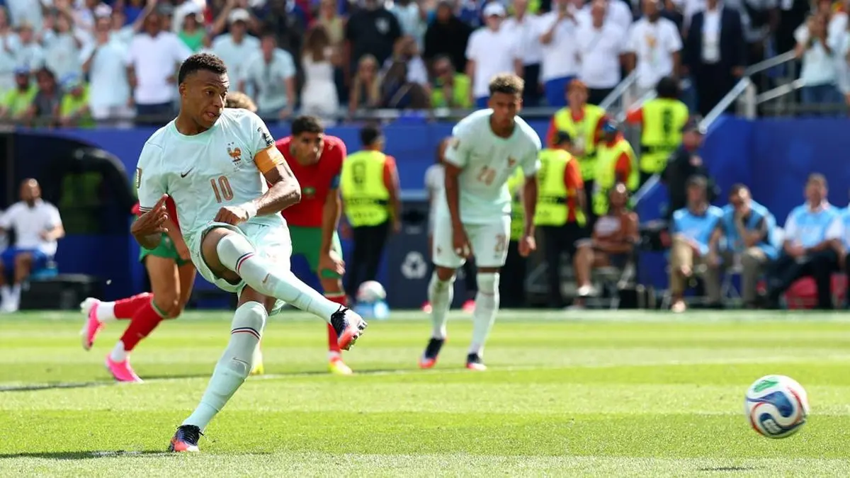 Prancis berhasil lolos ke semifinal Piala Dunia 2026, setelah paksa pulang Maroko 2-0. (Reuters)