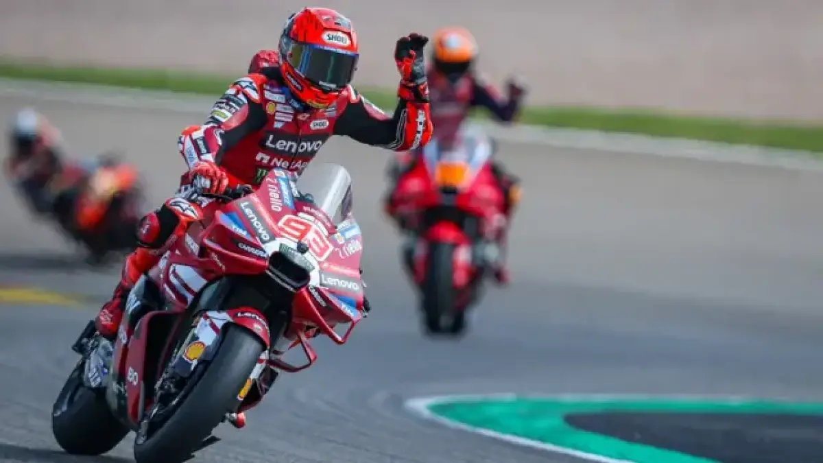 Marc Marquez kembali membuktikan kemampuannya di Sachsenring.