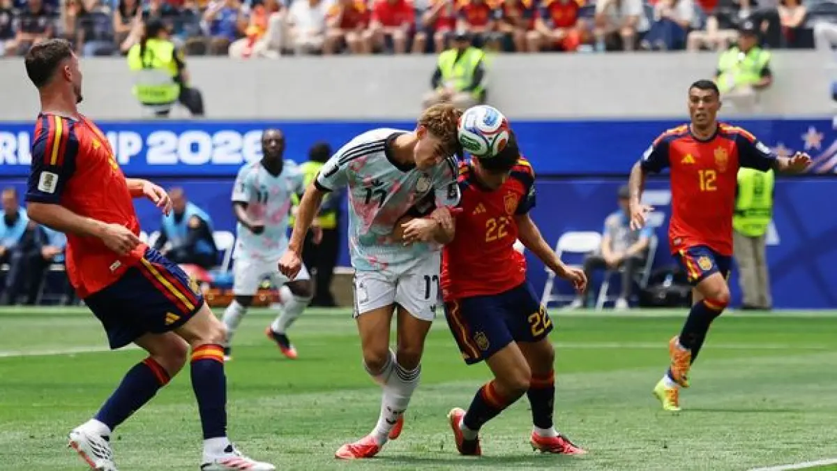 Spanyol berhasil lolos ke semifinal Piala Dunia 2026 setelah tumbangkan Belgia 2-1. (Reuters)