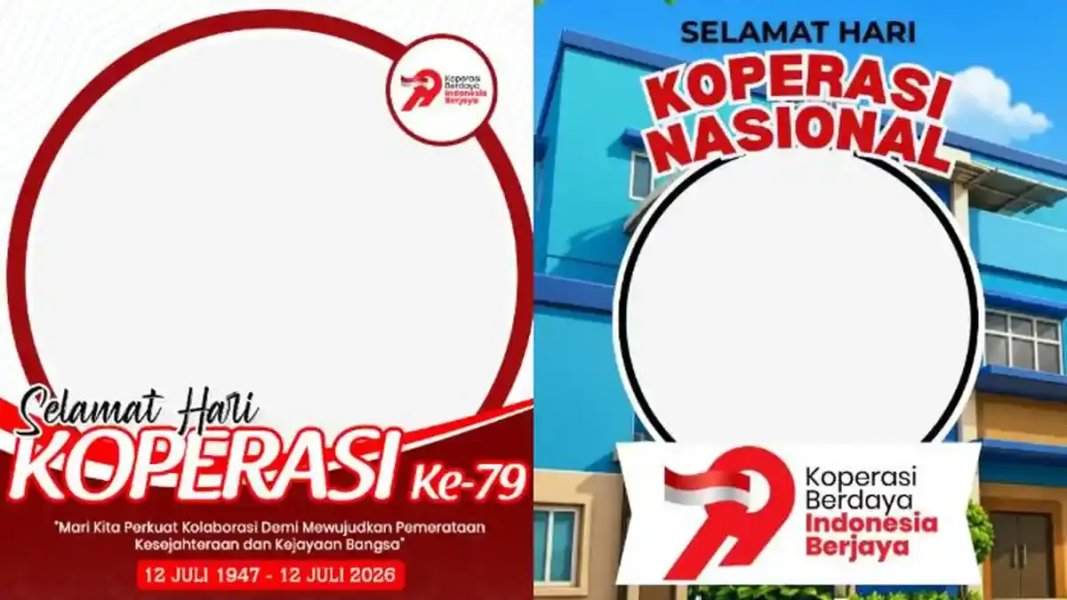Twibbon Hari Koperasi Nasional.