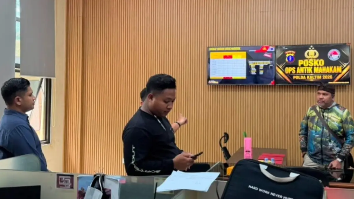 ANTIK: Posko operasi Antik di Gedung Ditresnarkoba Polda Kaltim.