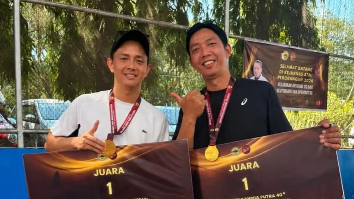 Jajaran dokter sekaligus atlet tenis asal RSUD Panglima Sebaya Paser yang sukses menyabet medali pada Kejurnas Perorangan Asosiasi Tenis Medis Indonesia (ATMI) 2026 di Makassar, 10–12 Juli. 