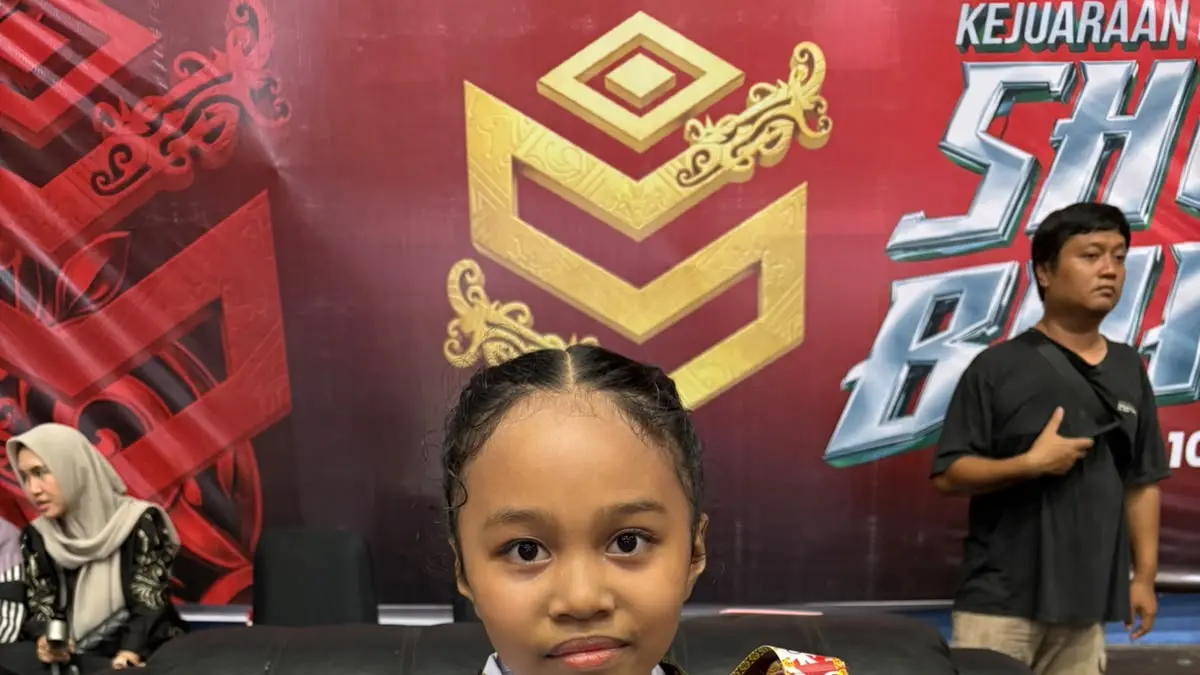 SUKSES: Arsyila Al Farizqy Ramadhan berhasil memborong medali di level Kalimantan.