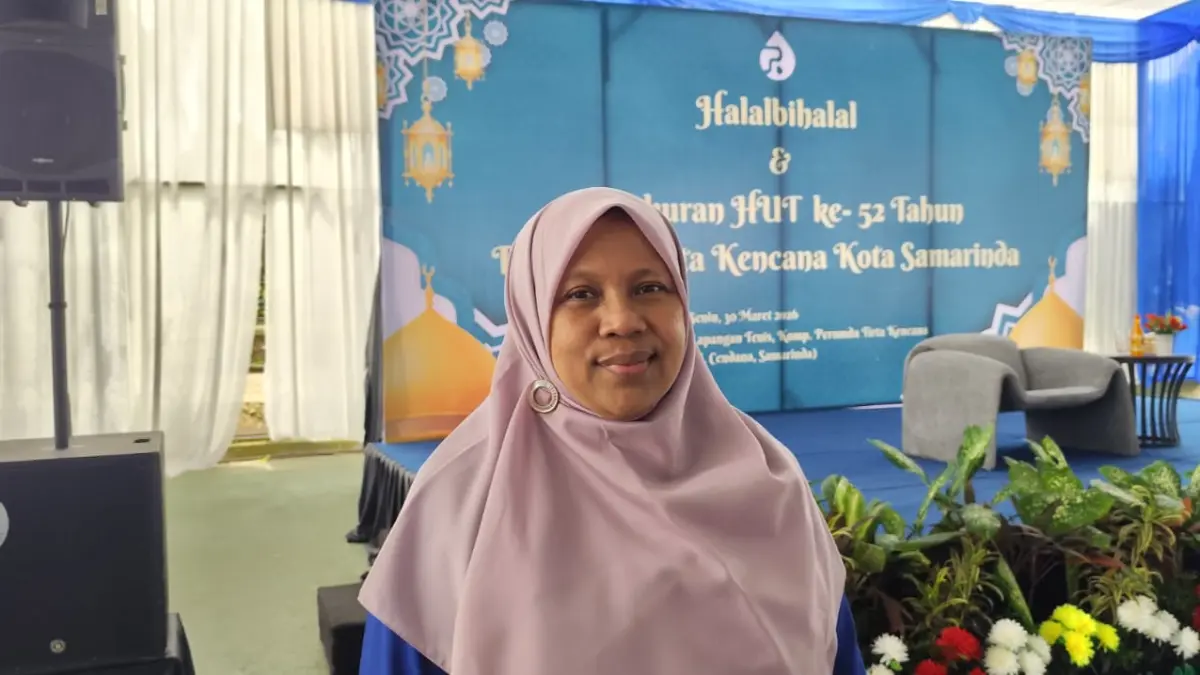 Direktur Pelayanan Perumda Tirta Kencana Samarinda, Widyastuti Supartinah.