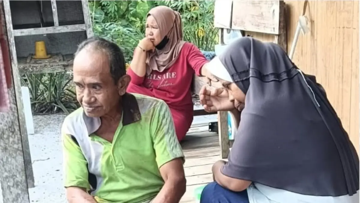 HILANG: Sudirman (60), warga RT 02, Desa Sesulu, Kecamatan Waru, PPU, yang dilaporkan hilang, akhirnya ditemukan dalam kondisi sehat.(IST)