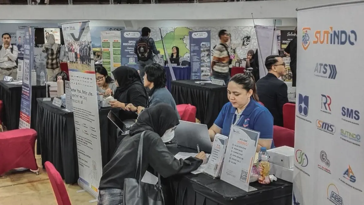 Job Market Fair Balikpapan 2026. (FOTO PUTRA MALINAU)
