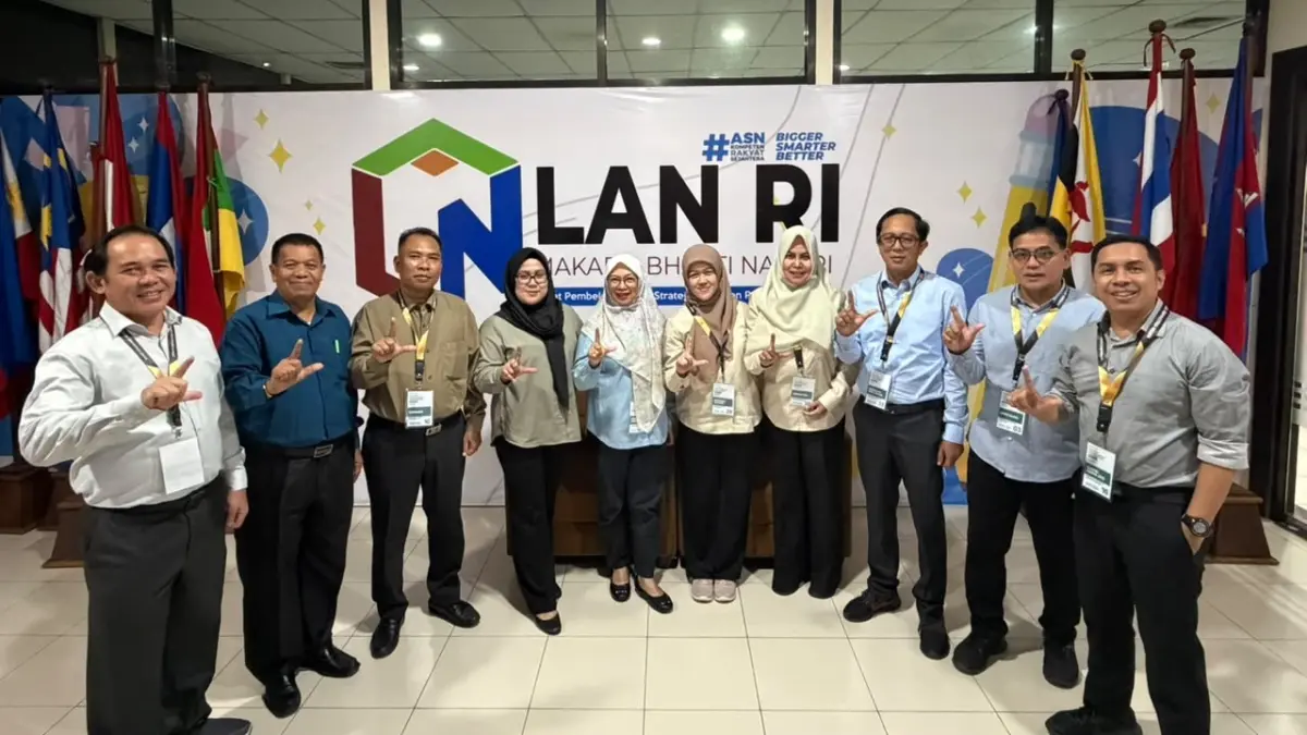 Kelompok I PKA Angkatan I Pusat Pembelajaran dan Strategi Kebijakan Pelayanan Publik (Pusjar SKPP).