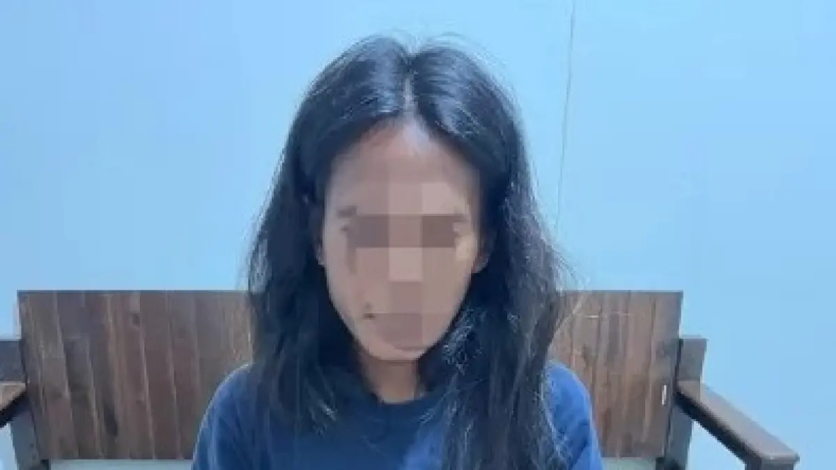 NARKOBA: Tersangka diamankan berikut barang bukti 11 paket sabu siap edar.