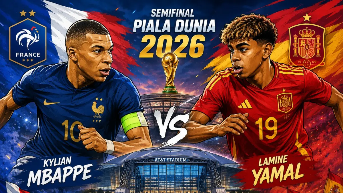 Prancis vs Spanyol 