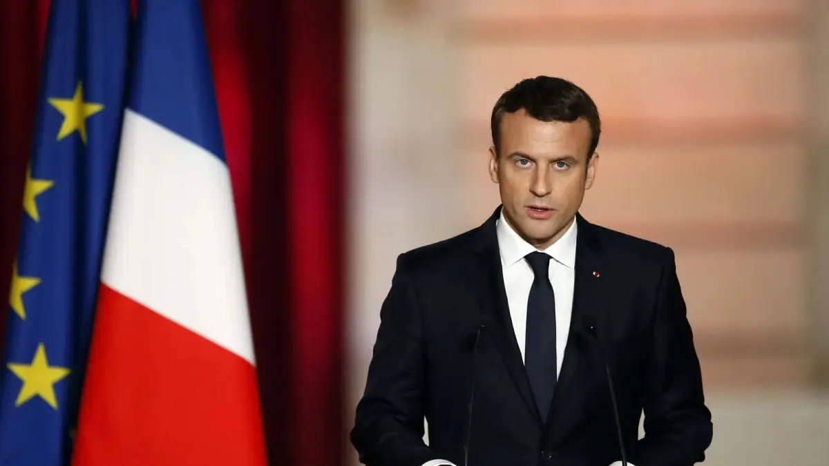 Presiden Prancis, Emmanuel Macron.