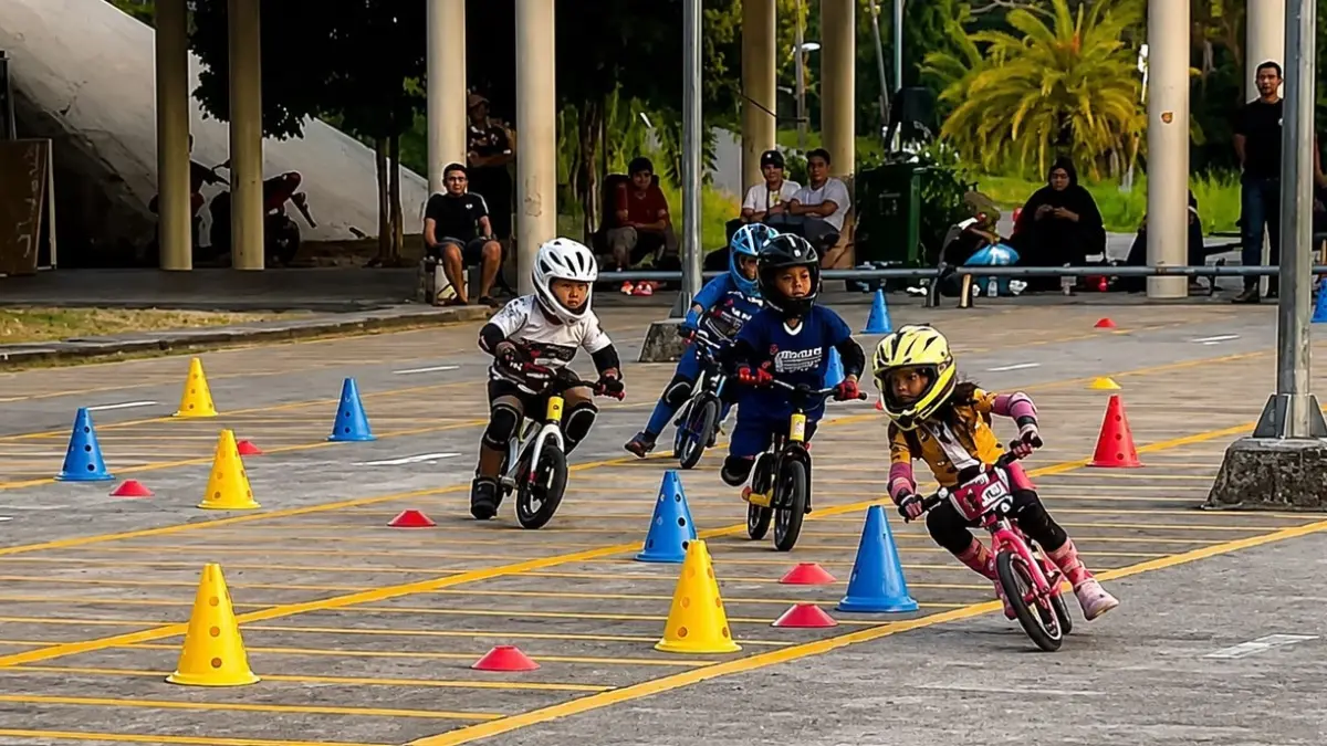 Push Bike. (FOTO NURON/KP)
