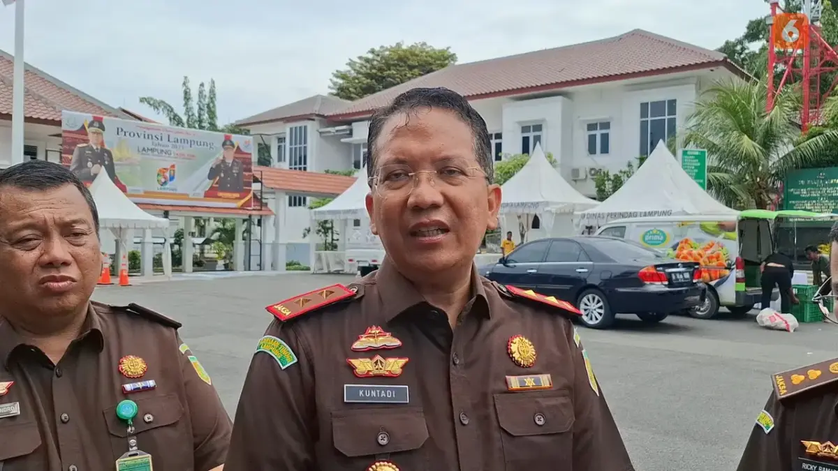 BURSA: Kepala Kejaksaan Tinggi Lampung, Kuntadi, yang diusulkan Kejagung untuk menduduki jabatan Jampidsus yang sebelumnya dijabat oleh Febrie Adriansyah.(lp6)
