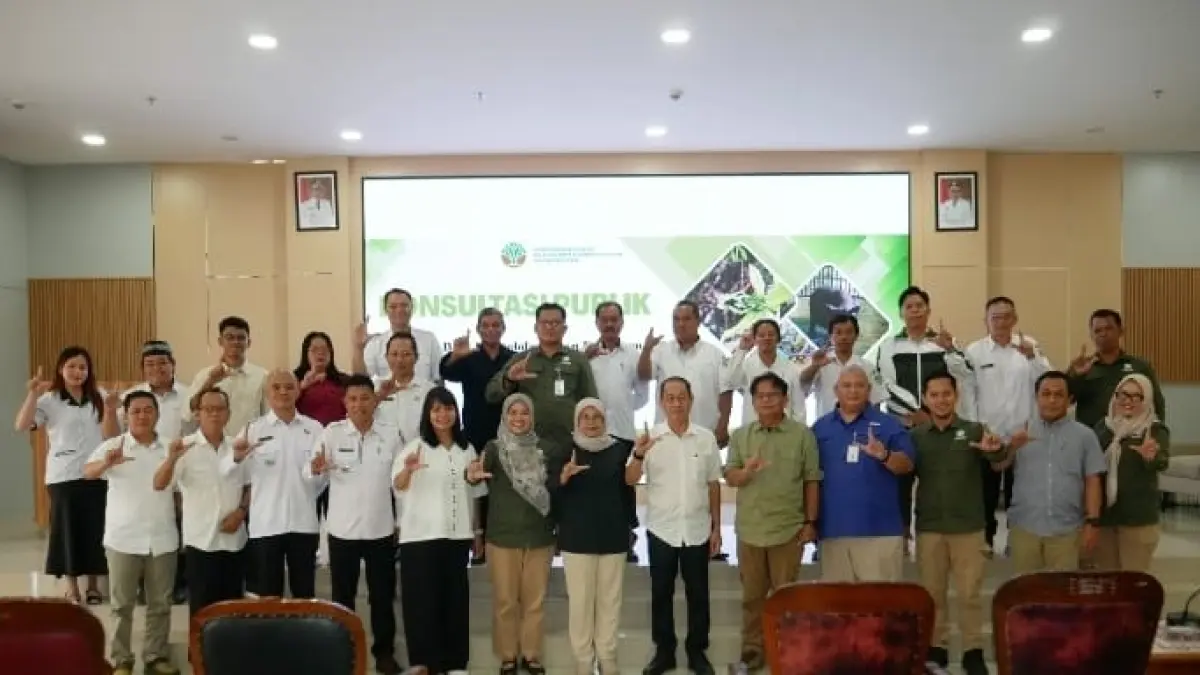 DUKUNG PENUH: Konsultasi Publik yang digelar Balai Konservasi Sumber Daya Alam (BKSDA) Kalimantan Timur disambut baik Pemkab Kubar. 